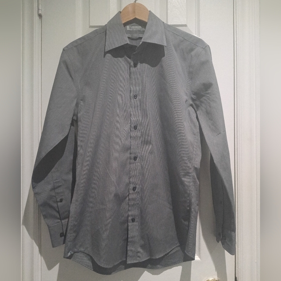 Hudson Room Other - Hudson Room Egyptian Cotton Charcoal Gray Dress Shirt for Men